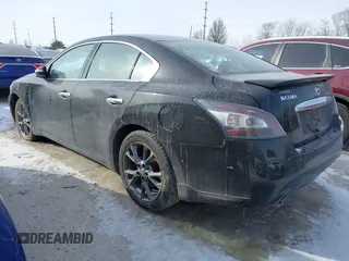2014 Nissan Maxima SV z VIN 1N4AA5AP7EC493987, wystawiony jako IAAI lot #41376927 z przebiegiem 100 495 mil mil oraz . Historia ofert i sprzedaży dostępna na DreamBid. Obrazek 3.