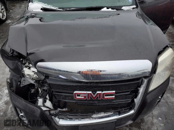 2013 GMC Terrain SLE with VIN 2GKFLTE37D6399402, listed as a Copart auction lot 45202395 with 123,529 mi miles and Salvage Title. Bid and sale history available at DreamBid. Image 12.