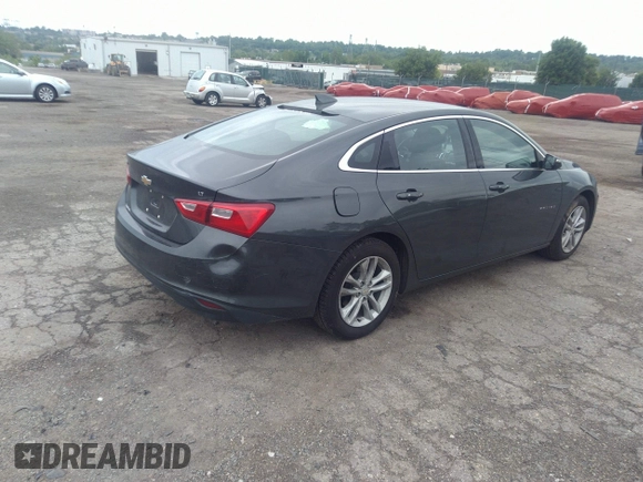 2016 Chevrolet Malibu LT with VIN 1G1ZE5ST4GF303165, listed as a IAAI auction lot 39488974 with 81,803 mi miles and . Bid and sale history available at DreamBid. Image 4.