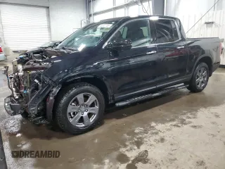 2020 Honda Ridgeline RTL-E z VIN 5FPYK3F79LB011191, wystawiony jako Copart lot #44537785 z przebiegiem 108 505 mil mil oraz Szkoda całkowita • Salvage title. Historia ofert i sprzedaży dostępna na DreamBid. Obrazek 1.