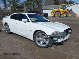 2012 Dodge Charger RT with VIN 2C3CDXCT1CH244745, listed as a IAAI auction lot 41694403 with 190,906 mi miles and . Bid and sale history available at carsss.com. Image 1.