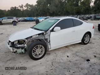 2005 Acura RSX with VIN JH4DC54865S002805, listed as a Copart auction lot 75428404 with 183,932 mi miles and Salvage Title. Bid and sale history available at carsss.com. Image 1.