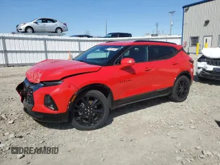 2020 Chevrolet Blazer RS z VIN 3GNKBKRS8LS551946, wystawiony jako Copart lot #53561305 z przebiegiem 62 697 mil mil oraz Szkoda całkowita • Salvage title. Historia ofert i sprzedaży dostępna na DreamBid. Obrazek 1.