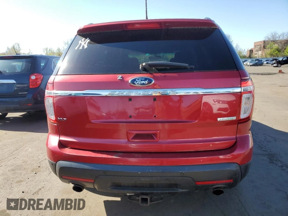 2012 Ford Explorer XLT with VIN 1FMHK7D92CGA97384, listed as a Copart auction lot 54095285 with 159,689 mi miles and Clean Title. Bid and sale history available at DreamBid. Image 6.
