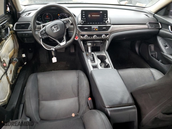 2019 Honda Accord Sedan LX 1.5T with VIN 1HGCV1F17KA170648, listed as a Copart auction lot 46430605 with 99,026 mi miles and Salvage Title. Bid and sale history available at carsss.com. Image 8.