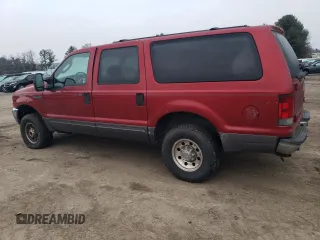 2004 Ford Excursion Special Serv с VIN 1FMNU41L44EB01671, выставлен на аукционе Copart как лот 85745504 с пробегом 202 510 миль миль и Чистый • Clean title. История ставок и продаж доступна на DreamBid. Изображение 2.
