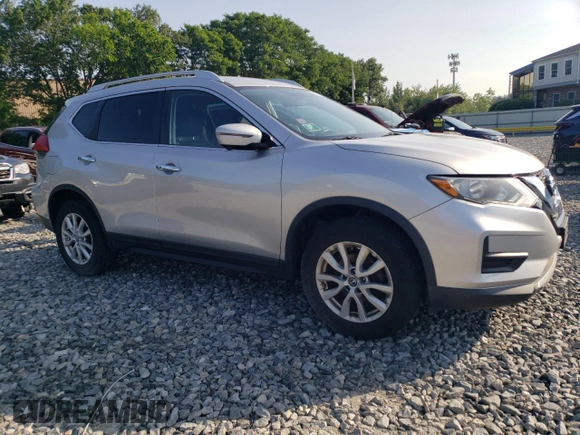 2017 Nissan Rogue SV with VIN KNMAT2MV7HP552465, listed as a Copart auction lot 62162165 with 124,217 mi miles and Clean title. Bid and sale history available at DreamBid. Image 4.