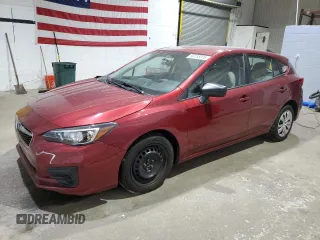 2019 Subaru Impreza with VIN 4S3GTAA62K3728452, listed as a Copart auction lot 60738335 with 57,319 mi miles and Salvage title. Bid and sale history available at DreamBid. Image 1.
