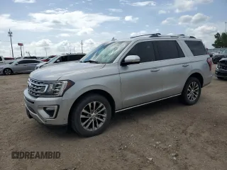 2018 Ford Expedition Limited с VIN 1FMJU1KT8JEA50182, выставлен на аукционе Copart как лот 62000565 с пробегом 76 928 миль миль и Списание • Salvage title. История ставок и продаж доступна на DreamBid. Изображение 1.