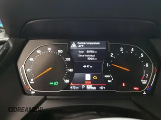 2021 BMW 2 Series 228i xDrive with VIN WBA73AK01M7H65644, listed as a Copart auction lot 47182605 with 60,793 mi miles and Salvage Title. Bid and sale history available at DreamBid. Image 9.