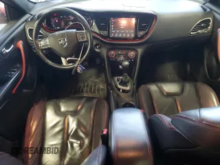 2015 Dodge Dart GT with VIN 1C3CDFEB9FD363434, listed as a Copart auction lot 53495305 with 122,244 mi miles and Clean Title. Bid and sale history available at carsss.com. Image 8.