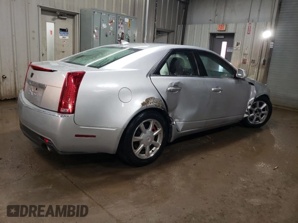 2009 Cadillac CTS RWD with VIN 1G6DF577690164322, listed as a Copart auction lot 51797925 with Not provided miles and Salvage title. Bid and sale history available at DreamBid. Image 3.