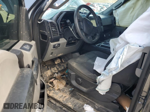 2017 Ford F-150 XL with VIN 1FTEX1EP4HFA17888, listed as a Copart auction lot 44005895 with 146,559 mi miles and Salvage Title. Bid and sale history available at carsss.com. Image 8.