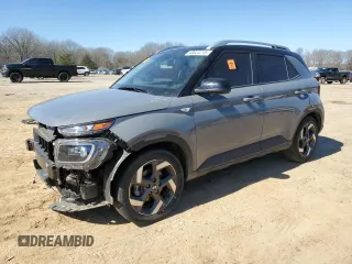 2022 Hyundai Venue Limited z VIN KMHRC8A34NU207329, wystawiony jako Copart lot #46824715 z przebiegiem 25 463 mil mil oraz Szkoda całkowita • Salvage title. Historia ofert i sprzedaży dostępna na DreamBid. Obrazek 1.