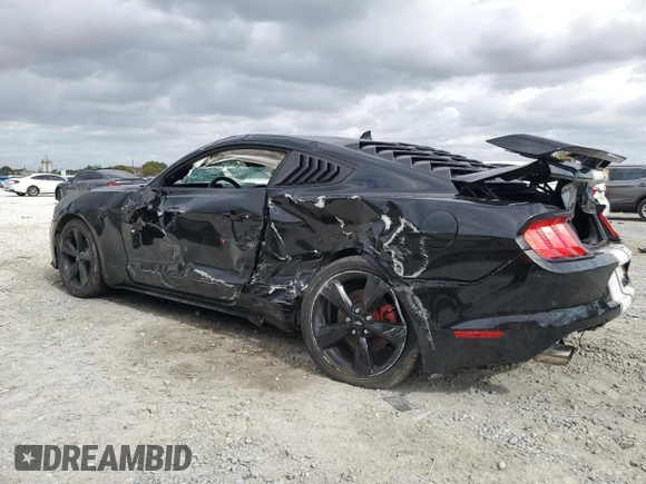 2021 Ford Mustang EcoBoost with VIN 1FA6P8TH4M5151881, listed as a Copart auction lot 49722985 with 56,041 mi miles and Non Repairable. Bid and sale history available at carsss.com. Image 2.