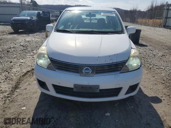 2008 Nissan Versa 1.8 S with VIN 3N1BC11E08L381821, listed as a Copart auction lot 46934395 with 227,346 mi miles and Salvage Title. Bid and sale history available at carsss.com. Image 5.