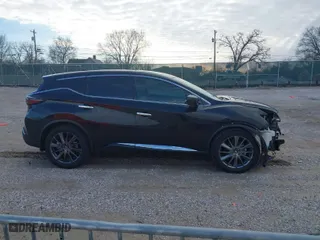 2021 Nissan Murano SV with VIN 5N1AZ2BJ8MC105459, listed as a IAAI auction lot 41591478 with 114,295 mi miles. Bid and sale history available at carsss.com. Image 14.