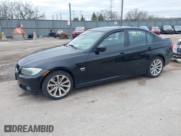2011 BMW 3 Series 328i xDrive with VIN WBAPK7G5XBNN77494, listed as a IAAI auction lot 41894755 with 244,376 mi miles and . Bid and sale history available at carsss.com. Image 2.