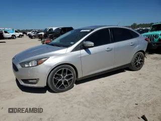 2017 Ford Focus SEL with VIN 1FADP3H21HL219974, listed as a Copart auction lot 48143875 with 185,795 mi miles and Salvage Title. Bid and sale history available at carsss.com. Image 1.