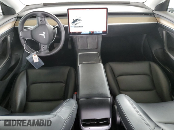 2021 Tesla Model 3 Standard Range Plus z VIN 5YJ3E1EA1MF072130, wystawiony jako Copart lot #53911095 z przebiegiem 35 075 mil mil oraz Szkoda całkowita • Salvage title. Historia ofert i sprzedaży dostępna na DreamBid. Obrazek 8.