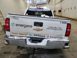 2018 Chevrolet Silverado 1500 Work Truck with VIN 3GCUKNEC4JG156616, listed as a Copart auction lot 44974655 with 158,347 mi miles and Salvage Title. Bid and sale history available at carsss.com. Image 6.