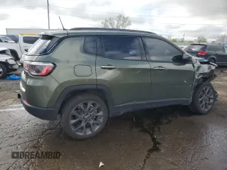 2021 Jeep Compass 80th Anniversary с VIN 3C4NJDEB7MT591859, выставлен на аукционе Copart как лот 55968415 с пробегом 78 015 миль миль и Списание • Salvage title. История ставок и продаж доступна на DreamBid. Изображение 3.