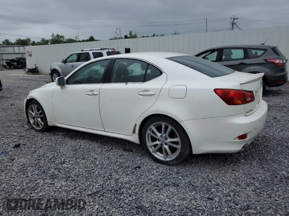 2006 Lexus IS 250 z VIN JTHBK262965013380, wystawiony jako Copart lot #58549385 z przebiegiem 129 686 mil mil oraz Tytuł czysty. Historia ofert i sprzedaży dostępna na DreamBid. Obrazek 2.
