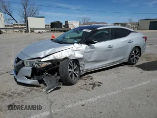 2017 Nissan Maxima Platinum with VIN 1N4AA6AP2HC457604, listed as a Copart auction lot 50564985 with 64,205 mi miles and Salvage Title. Bid and sale history available at DreamBid. Image 1.