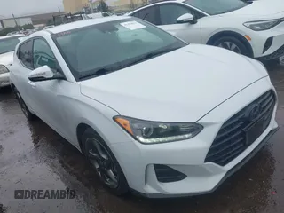 2019 Hyundai Veloster 2.0 with VIN KMHTG6AF8KU019661, listed as a IAAI auction lot 41494429 with 94,417 mi miles. Bid and sale history available at carsss.com. Image 1.