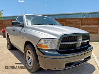 2012 Ram 1500 Express with VIN 3C6JD6AT9CG280092, listed as a Copart auction lot 63375375 with 222,501 mi miles and Clean title. Bid and sale history available at DreamBid. Image 1.