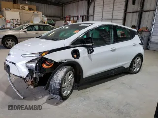 2023 Chevrolet Bolt EV 1LT with VIN 1G1FW6S03P4166694, listed as a Copart auction lot 47780245 with 22,370 mi miles and Non Repairable. Bid and sale history available at carsss.com. Image 1.