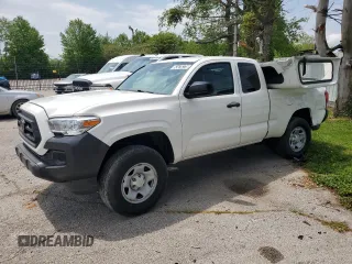 2023 Toyota Tacoma SR z VIN 3TYRX5GN3PT082674, wystawiony jako Copart lot #53476375 z przebiegiem 39 806 mil mil oraz Szkoda całkowita • Salvage title. Historia ofert i sprzedaży dostępna na DreamBid. Obrazek 1.