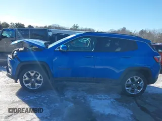 2020 Jeep Compass Limited with VIN 3C4NJDCB1LT147961, listed as a IAAI auction lot 41508964 with 74,613 mi miles. Bid and sale history available at carsss.com. Image 14.