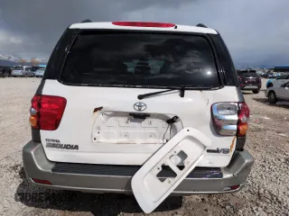 2003 Toyota Sequoia SR5 with VIN 5TDZT34A33S155761, listed as a Copart auction lot 52153775 with 170,157 mi miles and Salvage Title. Bid and sale history available at carsss.com. Image 6.