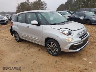 2020 FIAT 500L Pop with VIN ZFBNFAAH9LZ042751, listed as a IAAI auction lot 41053946 with 28,503 mi miles. Bid and sale history available at carsss.com. Image 1.