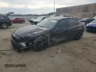 2015 BMW 3 Series 335i xDrive with VIN WBA3B9G54FNR93430, listed as a Copart auction lot 47087465 with 89,414 mi miles and Salvage title. Bid and sale history available at DreamBid. Image 1.