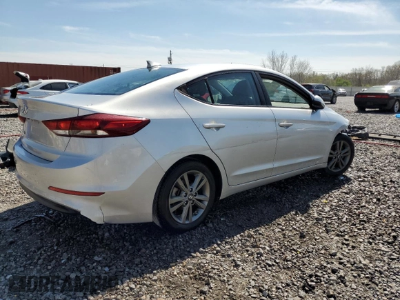 2018 Hyundai Elantra SEL with VIN 5NPD84LF5JH227237, listed as a Copart auction lot 50786225 with 127,437 mi miles and Salvage Title. Bid and sale history available at carsss.com. Image 3.