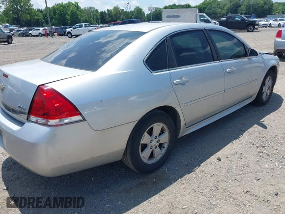2011 Chevrolet Impala LT Fleet with VIN 2G1WG5EKXB1140232, listed as a IAAI auction lot 42480619 with 105,669 mi miles and . Bid and sale history available at DreamBid. Image 4.