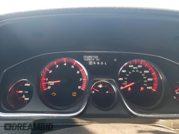 2016 GMC Acadia SLT with VIN 1GKKVSKD4GJ206971, listed as a Copart auction lot 63090594 with 168,834 mi miles and Salvage title. Bid and sale history available at DreamBid. Image 9.