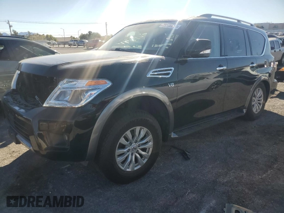 2019 Nissan Armada SV with VIN JN8AY2NC3K9585980, listed as a Copart auction lot 78176544 with Not Provided miles and Clean Title. Bid and sale history available at carsss.com. Image 1.