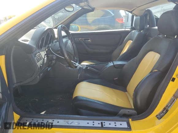 2001 Mercedes-Benz SLK 230/320 with VIN WDBKK65F61F191519, listed as a Copart auction lot 59205425 with 159,403 mi miles and Clean title. Bid and sale history available at DreamBid. Image 7.