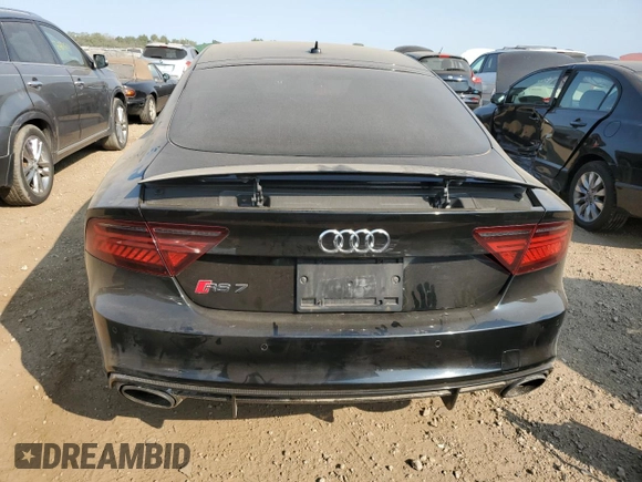 2016 Audi RS 7 Prestige z VIN WUAW2AFC4GN901965, wystawiony jako Copart lot #70838624 z przebiegiem Nie podano mil oraz Szkoda całkowita • Salvage title. Historia ofert i sprzedaży dostępna na DreamBid. Obrazek 6.