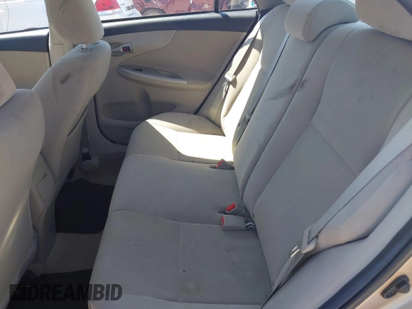 2011 Toyota Corolla L with VIN 2T1BU4EE9BC746710, listed as a IAAI auction lot 39517533 with 1 mi miles. Bid and sale history available at carsss.com. Image 8.