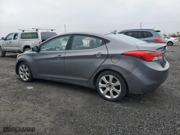 2013 Hyundai Elantra Limited with VIN 5NPDH4AE6DH383317, listed as a Copart auction lot 50573245 with 182,380 mi miles and Clean Title. Bid and sale history available at carsss.com. Image 2.