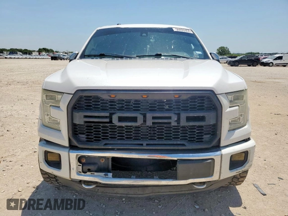 2015 Ford F-150 XLT with VIN 1FTEW1EF7FFA29086, listed as a Copart auction lot 56995355 with 179,859 mi miles and Salvage title. Bid and sale history available at DreamBid. Image 5.