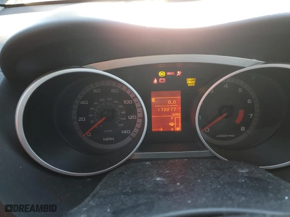 2009 Mitsubishi Outlander ES with VIN JA4LS21W89Z014270, listed as a Copart auction lot 48122385 with 172,277 mi miles and Salvage Title. Bid and sale history available at carsss.com. Image 9.