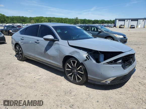 2023 Honda Accord Touring with VIN 1HGCY2F86PA022802, listed as a Copart auction lot 54009195 with Not provided miles and Salvage title. Bid and sale history available at DreamBid. Image 4.