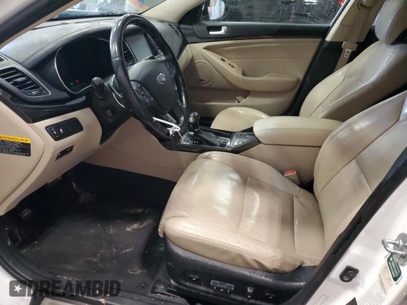 2014 Kia Cadenza Premium with VIN KNALN4D77E5148540, listed as a Copart auction lot 47878235 with 135,058 mi miles and Non Repairable. Bid and sale history available at carsss.com. Image 7.