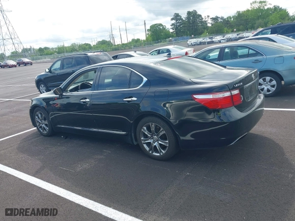2007 Lexus LS 460 with VIN JTHBL46F775045497, listed as a IAAI auction lot 42088657 with 248,208 mi miles. Bid and sale history available at carsss.com. Image 14.