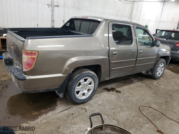 2011 Honda Ridgeline RTS with VIN 5FPYK1F46BB008015, listed as a Copart auction lot 47653875 with 157,547 mi miles and Salvage Title. Bid and sale history available at carsss.com. Image 3.